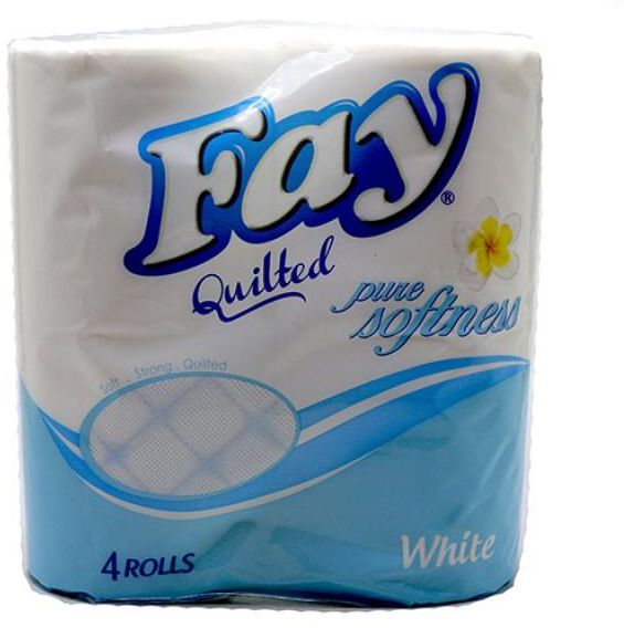 Fay White Toilet Rolls